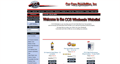 Desktop Screenshot of ccswholesale.com